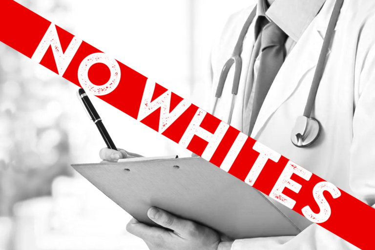 No Whites Medical Treatment