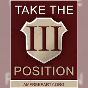 "Take the Third Position" Poster