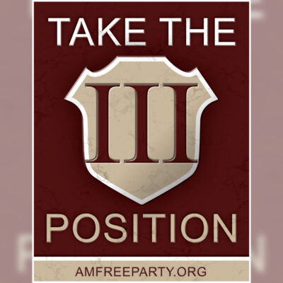 "Take the Third Position" Poster